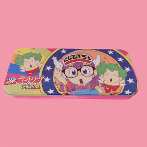 estojo de metal arale dr slump